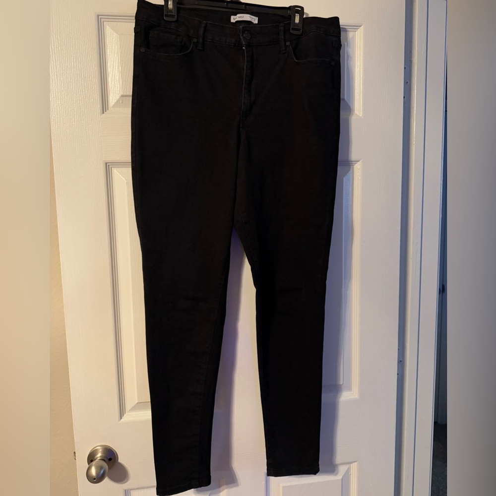 Nine West Super Skinny Black Jeans